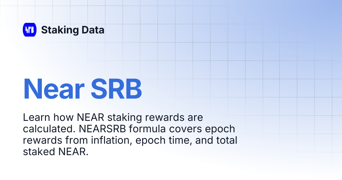 Near SRB | Staking Data