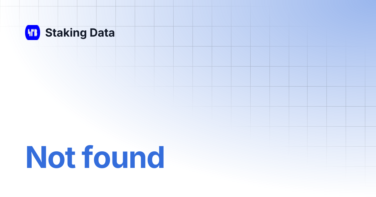 Cartesi SRB | Staking Data